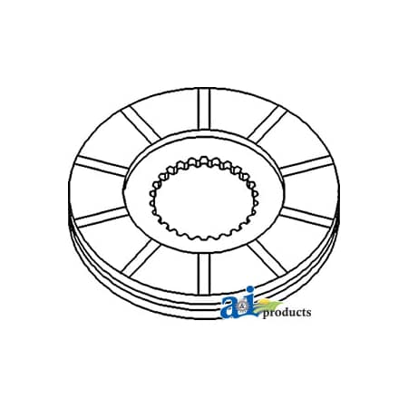 A & I Products Disc, Brake 5" x5" x1" A-70277353